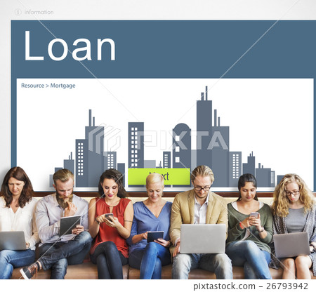 Business Property Mortgage Rent Concept 26793942