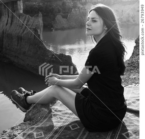 Woman Travel Backpacker Adventure Concept 26793949