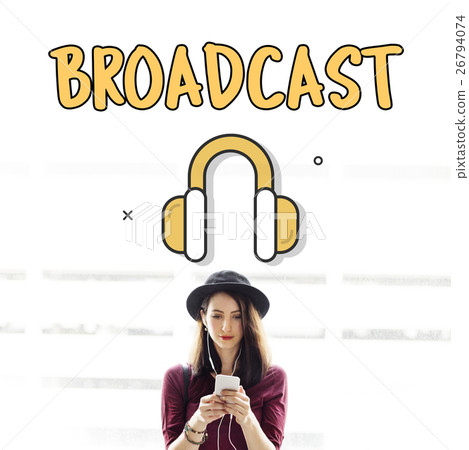 Audio Media Headphone Icon 26794074