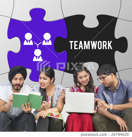 Team Building Collaboration Partenrship Cooperation Concept 26794620