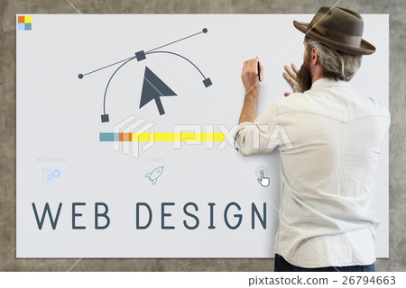 Responsive Design Website Template Layout Concept Responsive Design Website Template Layout Concept 26794663