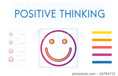 Positive Thinking Happiness Lifestyle Concept Positive Thinking Happiness Lifestyle Concept 26794715