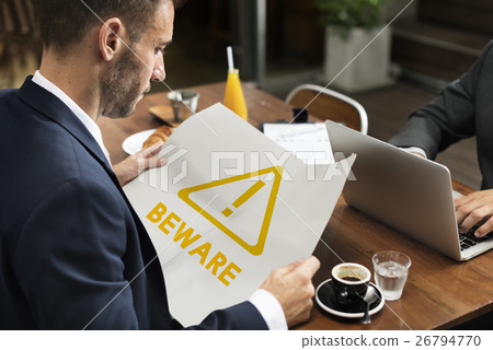 Danger ALert Warning Notification Beeware Reminder Exclamation Concept 26794770