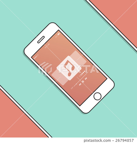 Music Note Entertainment Audio Graphic Concept 26794857