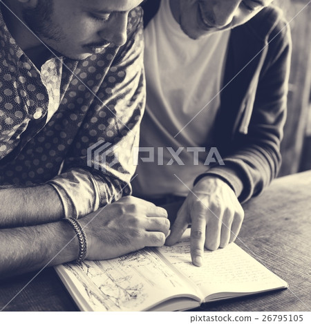 Gay Couple Love Home Concept 26795105