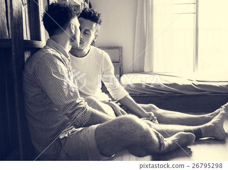 Gay Couple Love Home Concept 26795298