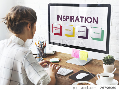 Fresh Ideas Be Creative Inspiration Imagination Passion Concept 26796060