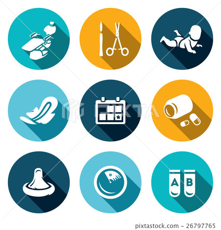 Vector Set of Abortion Icons. - Stock Illustration [26797765] - PIXTA