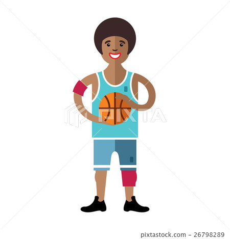Vector Basketball. Flat style colorful Vector Basketball. Flat style colorful 26798289