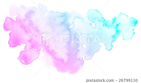 Abstract pink watercolor on white background. Abstract pink watercolor on white background. 26799110