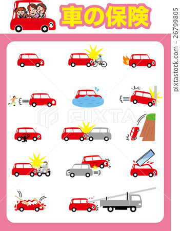 Car insurance set Car insurance set 26799805