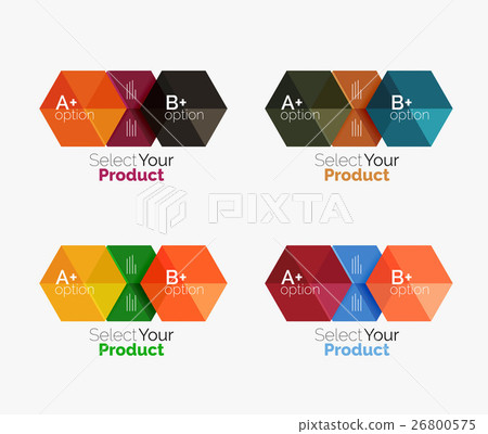 Business geometric layouts with option text Business geometric layouts with option text 26800575
