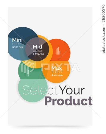 Business layout - select your product with sample Business layout - select your product with sample 26800576