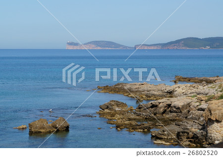 撒丁島的阿爾蓋羅海濱(Capo·Kachcia遠景) 撒丁島的阿爾蓋羅海濱(Capo·Kachcia遠景) 26802520