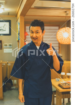 tavern, salesperson, shop assistant 26802794