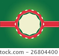 Christmas Greeting Card, Vector illustration. 26804400