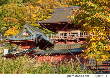 Chuzenji Tachiki Kannon in autumn, Nikko city in Tochigi prefecture Chuzenji Tachiki Kannon in autumn, Nikko city in Tochigi prefecture 26804591