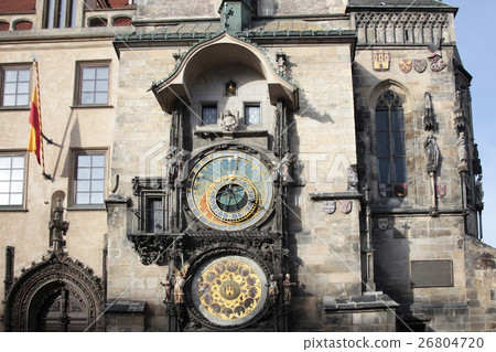 布拉格老城廣場天文鐘 布拉格老城廣場天文鐘 26804720