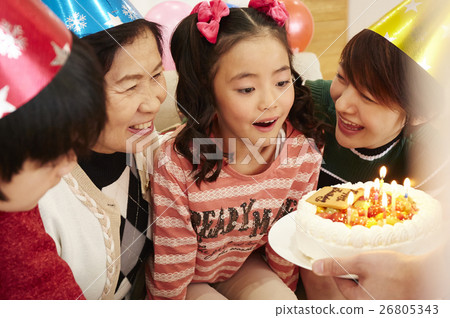 Birthday party family 26805343