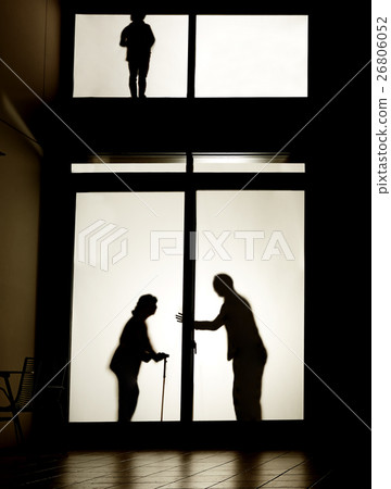Silhouette family Silhouette family 26806052