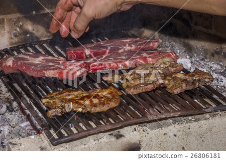 roasting fresh meat roasting fresh meat 26806181