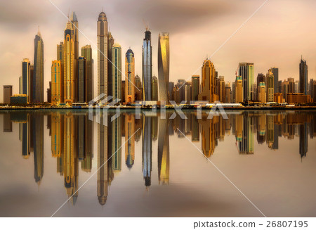 Dubai Marina bay, UAE 26807195