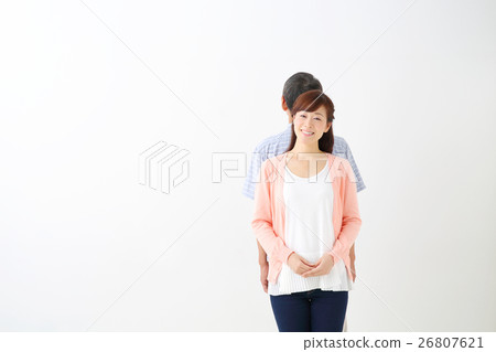 A smiling middle woman A smiling middle woman 26807621