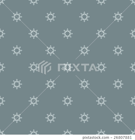 Christmas snowflakes seamless background.  26807881