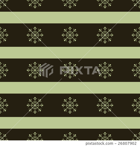 Christmas snowflakes seamless background.  26807902