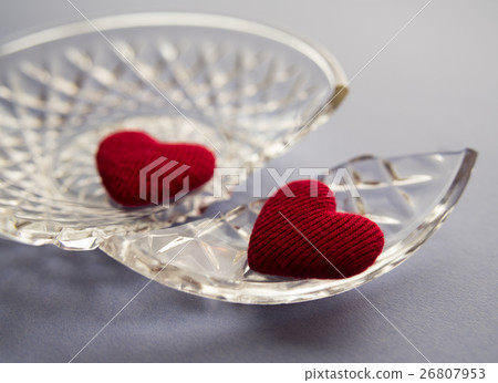 Broken dishes Cracked glass dishes Broken hearts 26807953