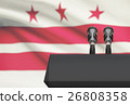 Pulpit with USA state flag - District of Columbia 26808358