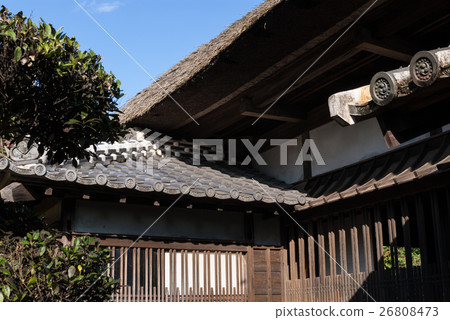 茅草屋頂傾斜不拘一格 26808473