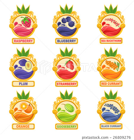 Jam Label Sticker Collection Of Templates In Round Jam Label Sticker Collection Of Templates In Round 26809276