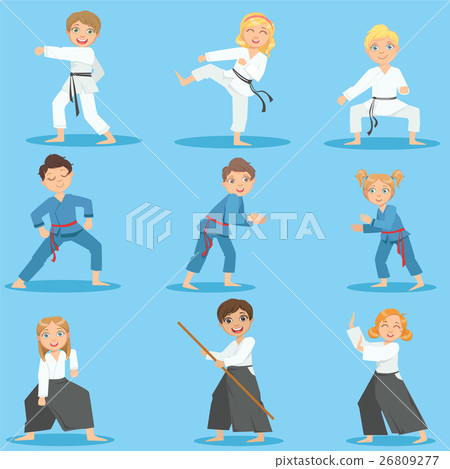 Kids On Martial Arts Training Kids On Martial Arts Training 26809277