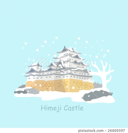 cute cartoon japan himeji castle cute cartoon japan himeji castle 26809397