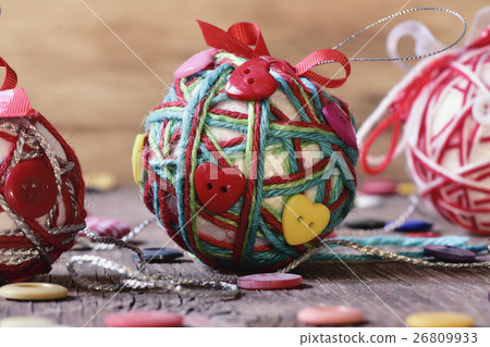 handmade christmas balls 26809933