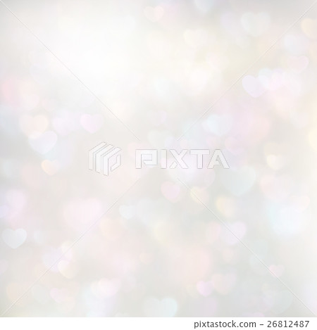 Defocused hearts bokeh background. EPS 10 Defocused hearts bokeh background. EPS 10 26812487