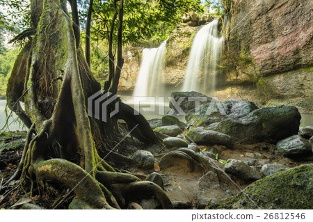 Haew Suwat Waterfall, Khao Yai National Park Haew Suwat Waterfall, Khao Yai National Park 26812546