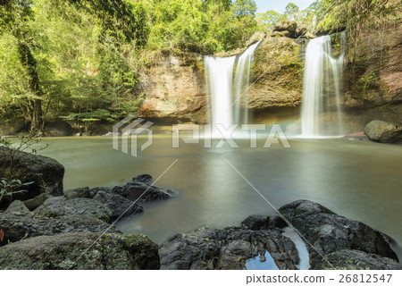 Haew Suwat Waterfall, Khao Yai National Park Haew Suwat Waterfall, Khao Yai National Park 26812547