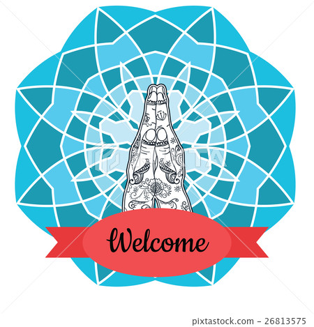 Elegant Ornaments Lace Mandala. 26813575