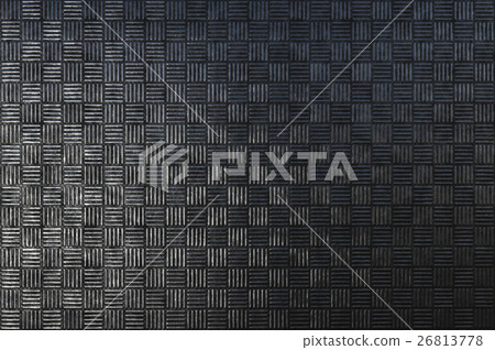 Dark metallic square pattern background Dark metallic square pattern background 26813778