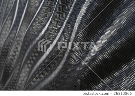 Metallic pattern abstract wave background 26813866