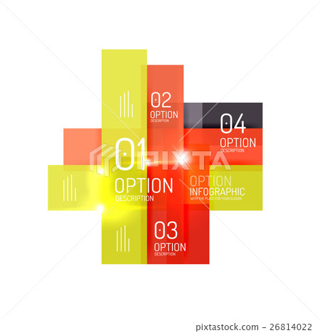 Creative paper geometric business infographic Creative paper geometric business infographic 26814022