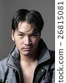 Portrait of Asian man in the jacket - Head shot 26815081