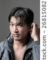 Portrait of Asian man in the jacket - Head shot 26815082