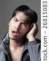Portrait of Asian man in the jacket - Head shot 26815083