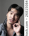 Portrait of Asian man in the jacket - Head shot 26815084