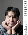 Portrait of Asian man in the jacket - Head shot 26815085