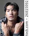 Portrait of Asian man in the jacket - Head shot 26815092