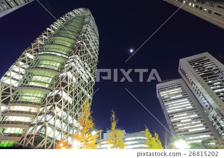 新宿二級市中心的夜景 新宿二級市中心的夜景 26815202